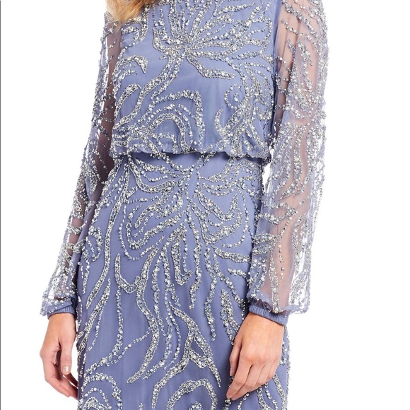 Adrianna papell, size 14, LS blouson dress, NWT - Picture 2 of 8